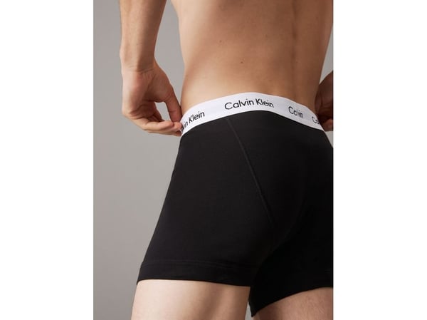 Calvin Klein 0000U2662G-001-M, Boxershorts, Bokser, Voksen, Hankjønn, Sort, Hvit, Monokromatisk
