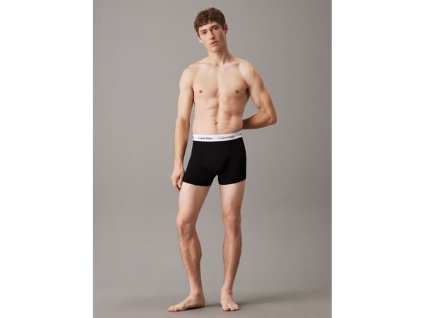 Calvin Klein 0000U2662G-001-M, Boxershorts, Bokser, Voksen, Hankjønn, Sort, Hvit, Monokromatisk