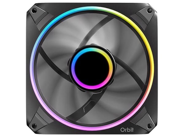 Antec Orbit 120 ARGB FAN, Vifte, 12 cm, Svart