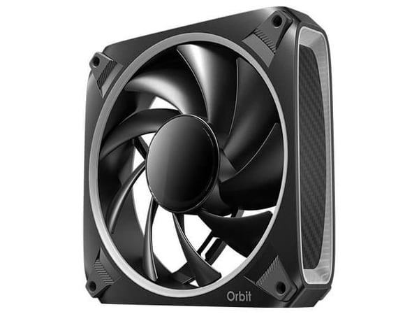 Antec Orbit 120 ARGB FAN, Vifte, 12 cm, Svart
