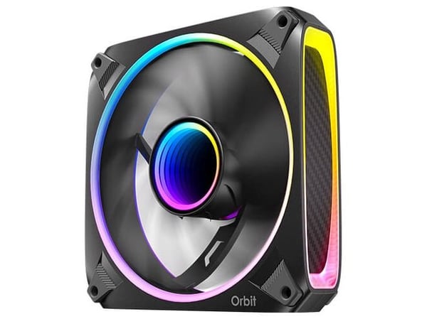 Antec Orbit 120 ARGB FAN, Vifte, 12 cm, Svart