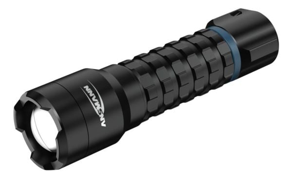 Ansmann TS3000RF, Lommelykt, Sort, Aluminium, IPX4, -10 - 40 °C, LED