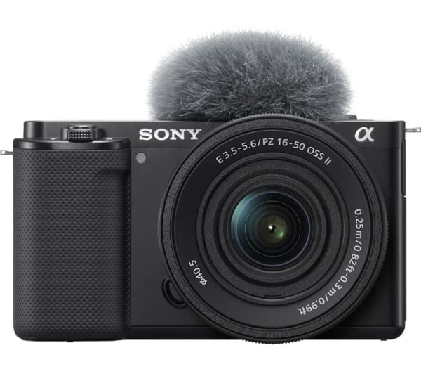 Sony a Alpha 6700 + E PZ 16-50mm F3.5-5.6 OSS II, 24,2 MP, 6000 x 4000 pikseliä, CMOS, 4K Ultra HD, Kosketusnäyttö, musta