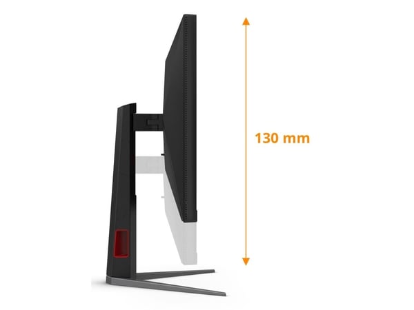 AOC G4 U27G4XM, 68,6 cm (27"), 3840 x 2160 piksler, 4K Ultra HD, LED, 1 ms, Svart, Rød