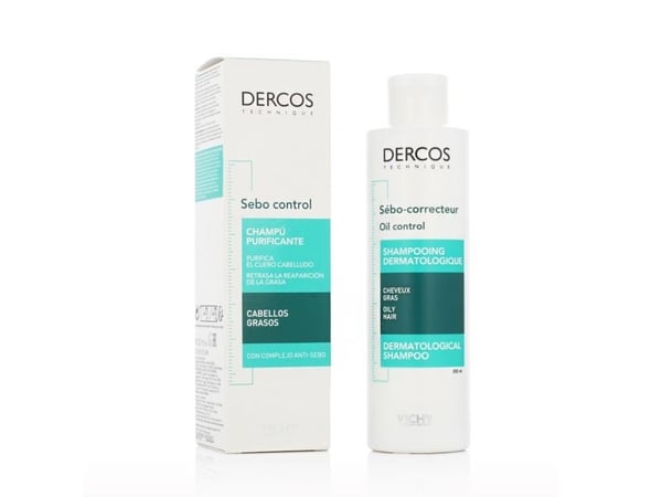Vichy Dercos Oil-Correct dermatologisk sjampo - 200 ml
