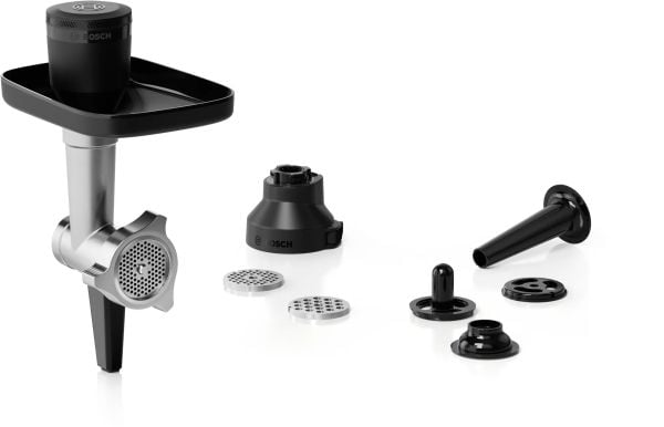 Bosch MUZS6HA, Tilbehørssett, Sort, Rustfritt stål, Serie 6 (MUMS6xxx), 1,5 kg, 175 mm, 80 mm