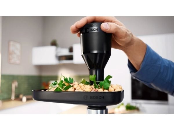 Bosch MUZS6HA, Tilbehørssett, Sort, Rustfritt stål, Serie 6 (MUMS6xxx), 1,5 kg, 175 mm, 80 mm