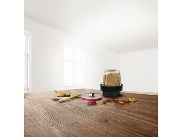Bosch MUZS68CG, Sort, Metallisk, Gjennomsiktig, Serie 6, Serie 8 (MUMS6xxx, MUM9xxx), 1 kg, 165 mm, 145 mm, 255 mm