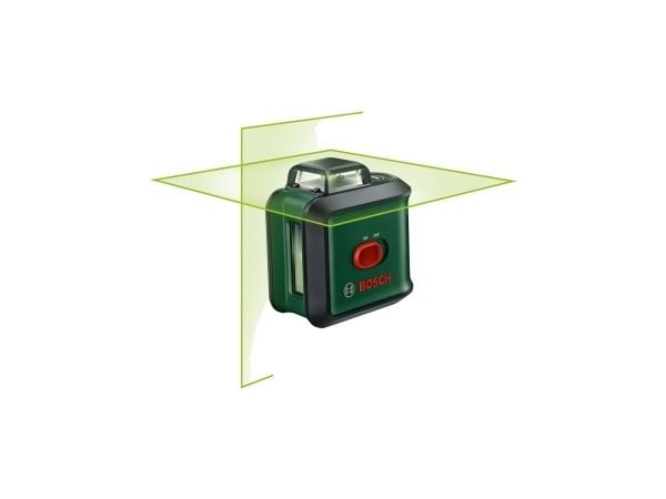 Bosch UniversalLevel 360, 24 m, 0,4 mm/m, 4°, 4 s, Horisontell / Vertikal, Grön