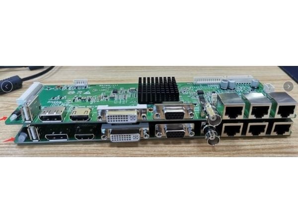 Ernitec - LCD-videovegg - intelligent skilting 46" 1920 x 1080 per enheet - svart