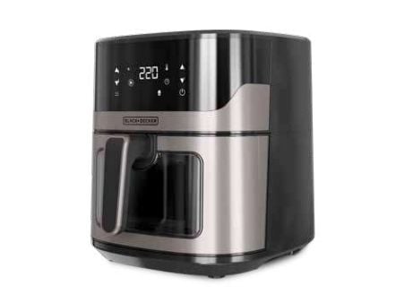 Black & Decker BXAF6500E, Lavfedt steger, 6,5 L, 1,3 kg, 80 °C, 200 °C, 60 min.