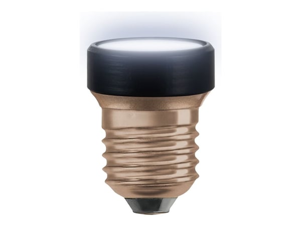 OSRAM LED STAR - LED-lyspære - form: flat round - mattslipt finish - E27 - 3.5 W (ekvivalent 28 W) - klasse F - kjølilg hvitt lys - 4000 K