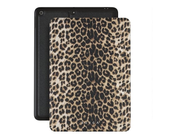 Burga - Lommebok for nettbrett - Saffiano vegan leather, termoplast-polyuretan (TPU) - Player - for Apple 10.2-inch iPad (7. generasjon, 8. generas...