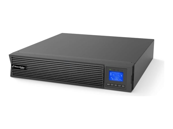 PowerWalker VFI 1000 LICR IoT - UPS (rackmonterbar/ekstern) - AC 110-300 V - 1000 watt - 1000 VA - enkeltfase - litium - 9 Ah - RS-232, USB, Ethern...