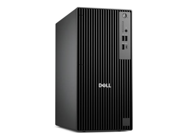 Dell Pro Tower Plus QBT1250 - AI PC - tower Core Ultra 5 235 / inntil 5 GHz - RAM 16 GB - SSD 512 GB - NVMe, TLC - DVD-Writer - Intel Graphics - Gi...
