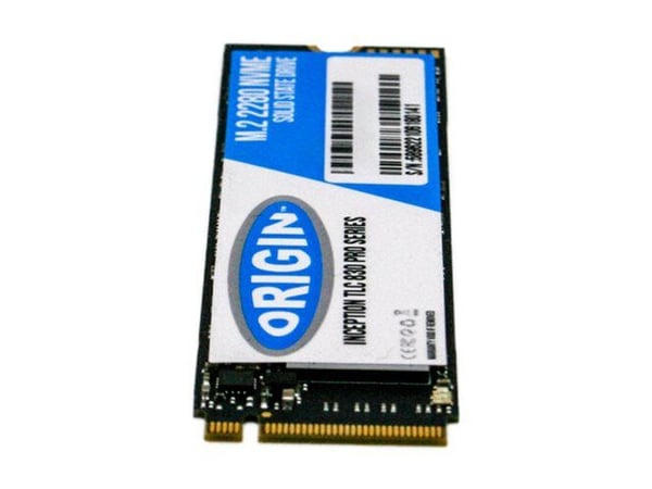 Origin Storage OTLC5123DNVMEM.2/80, 512 GB, M.2, 2100 MB/s, 8 Gbit/s