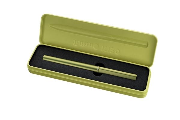Pelikan 823692, Grønn, Fyllesystem med patron, Blå, Rustfritt stål, Medium, Gave boks