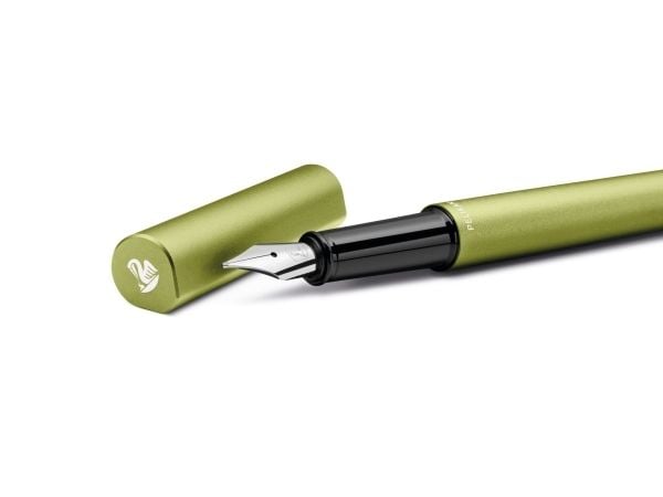 Pelikan 823692, Grønn, Fyllesystem med patron, Blå, Rustfritt stål, Medium, Gave boks