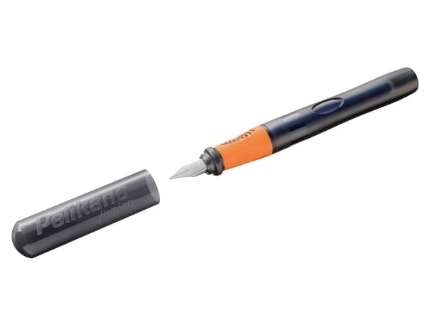 Pelikan 824842, Antrasitt, Fyllesystem med patron, Blå, Rustfritt stål, Høyrehendt, 1 stykker