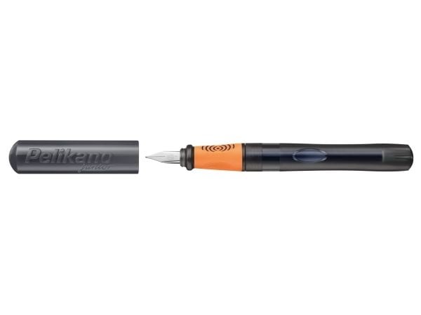 Pelikan 824842, Antrasitt, Fyllesystem med patron, Blå, Rustfritt stål, Høyrehendt, 1 stykker