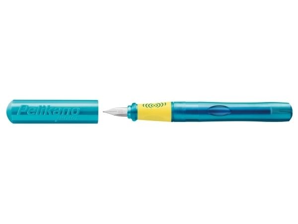 Pelikan 824873, Turkis, Fyllesystem med patron, Blå, Rustfritt stål, Venstrehendt, Boks