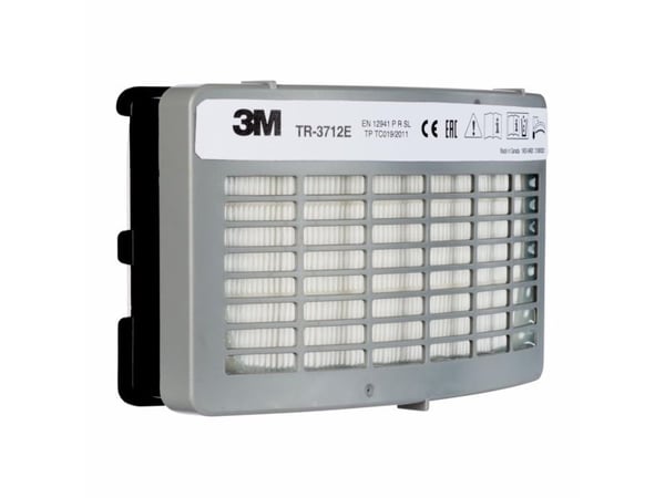 3M P3 partikel-/filter TR-3712E för TR-300+ fläkt andningsskydd, st (7100266123)