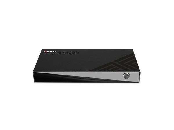 Lindy 38369, HDMI, Micro-USB, Svart, 4320p, 48 Gbit/s, 7680 x 4320 piksler
