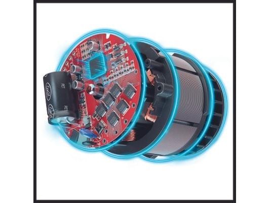 Einhell GE-PS 18/15 Li BL-Solo, Børsteløs, 12,5 cm, 4,8 m/s, 2,8 cm, Rød, Batteri - SOLO