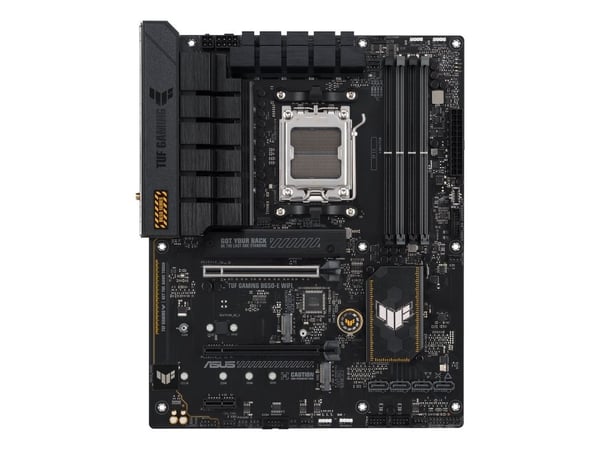 ASUS TUF GAMING B650-E WIFI - Hovedkort - ATX - Socket AM5 - AMD B650 Chipset - USB-C Gen2, USB 3.1 Gen 2 - Wi-Fi 6E, Bluetooth - innbygd grafikk (...