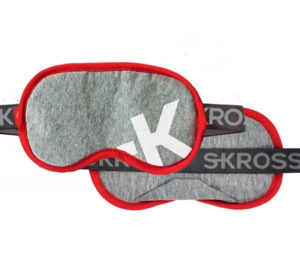Skross SKTA1001EYMLGCN, Harmaa, Yksivärinen, Puuvilla, Polyesteri, Elastaani, Kiina, 110 mm, 18 g