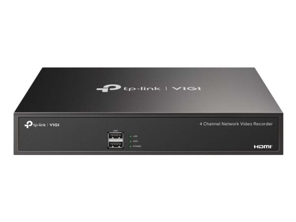TP-LINK | netværksvideooptager | VIGI NVR1004H | 1 | 4 kanaler