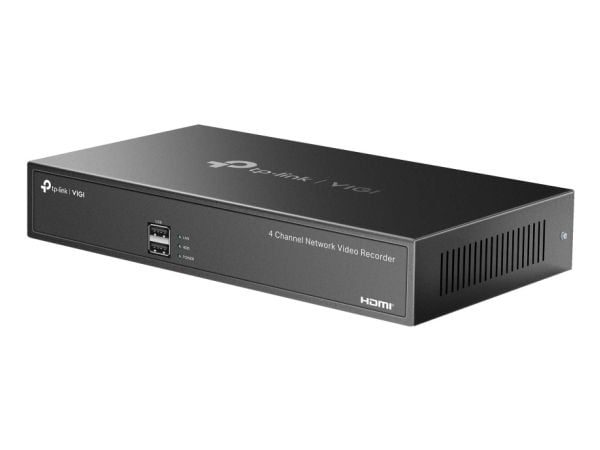 TP-LINK | netværksvideooptager | VIGI NVR1004H | 1 | 4 kanaler