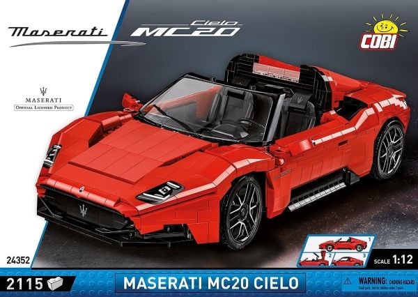 COBI Maserati MC20 Cielo, Byggeklosser, 10 år, 2115 stykker