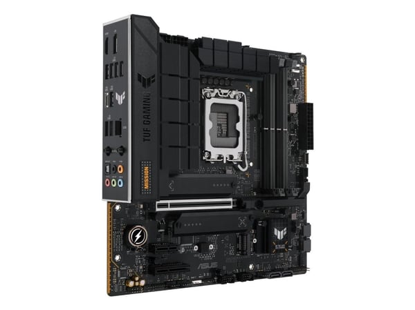 ASUS TUF GAMING B760M-PLUS WIFI II - Hovedkort - micro ATX - LGA1700-sokkel - B760 Chipset - USB 3.2 Gen 2, USB 3.2 Gen 1, USB-C 3.2 Gen2 - Wi-Fi 6...