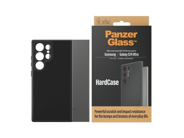 PanzerGlass HardCase Sam S24 Ultra S928Military grade musta/musta 1222