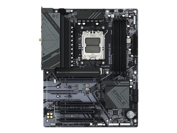 Gigabyte B650 EAGLE AX - Moderkort - ATX - Socket AM5 - AMD B650 Chipuppsättning - USB-C 3.2 Gen 1, USB 3.2 Gen 2, USB 3.2 Gen 1 - Gigabit LAN - in...