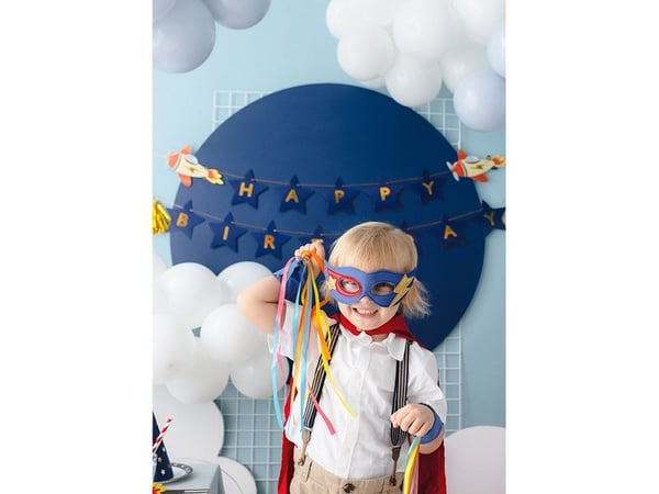 PartyDeco GRL108, Garland, Papir, Flerfarget, Bilde, Bursdag, Universell