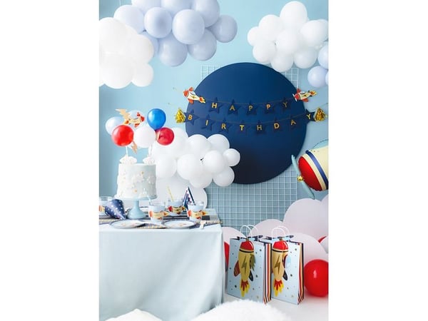 PartyDeco GRL108, Garland, Papir, Flerfarget, Bilde, Bursdag, Universell