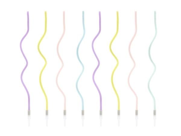 PartyDeco SCS-10-000, Ljus, Lila, Blå, Grön, Rosa, Gul, 8 styck PartyDeco SCS-10-000, Ljus, Lila, Blå, Grön, Rosa, Gul, 8 styck