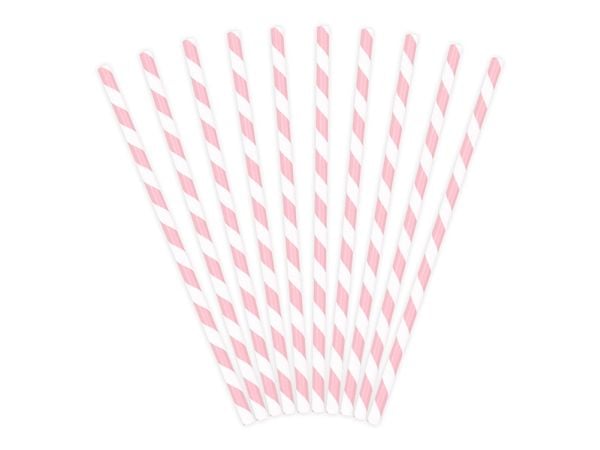 PartyDeco SPP1-081J, Vaaleanpunainen, Valkoinen, Paperi, 195 mm, 10 kpl, 72 mm, 270 mm