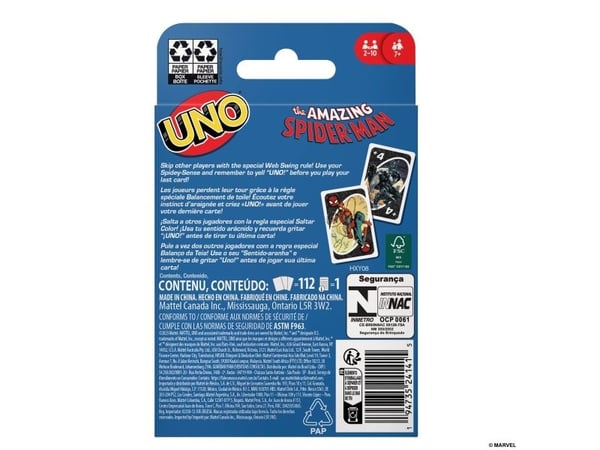 UNO Spiderman