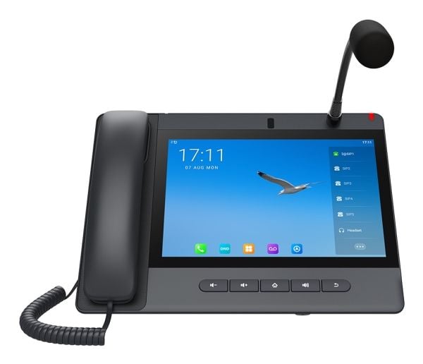 Fanvil A320i, IP-telefon, Sort, Kablet håndsett, Bord, Android, In-band, Utenfor båndet, SIP-info
