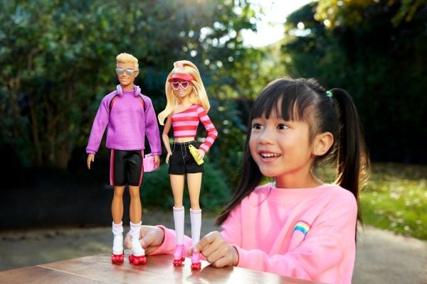 Barbie Fashionistas dukker og tilbehør, motedukke, menn og kvinner (sett), 3 år, jente, flerfarget