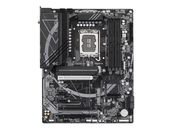 Gigabyte Z790 EAGLE AX - 1.0 - hovedkort - ATX - LGA1700-sokkel - Z790 Chipset - USB-C 3.2 Gen2, USB-C 3.2 Gen 1, USB 3.2 Gen 1, USB 3.2 Gen 2 - 2....