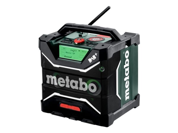 Metabo RC 12-18, Arbeidsplass, Analog og digital, DAB+, FM, 87,5 - 108 MHz, 174,928 - 239,2 MHz, 174 - 240 MHz