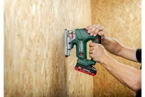 Metabo STAB 18 LTX 150 BL, Sylindergrep, Sort, Grønn, Rød, -45 - 45°, Stål, Tre, Børsteløs, 3500 spm