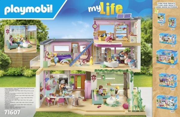 Playmobil My Life 71607, Hus, My Life, 4 år, Flerfarget, Plast