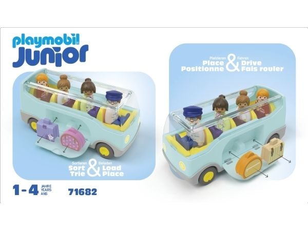 Playmobil Junior 71682, Action/ Eventyr, 1 år, Flerfarget, Plast