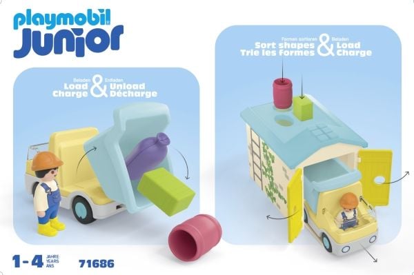 Playmobil Junior 71686, Action/äventyr, 1 År, Multifärg, Plast