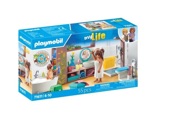 Playmobil Rinkinys figur My Life 71611 Łazienka